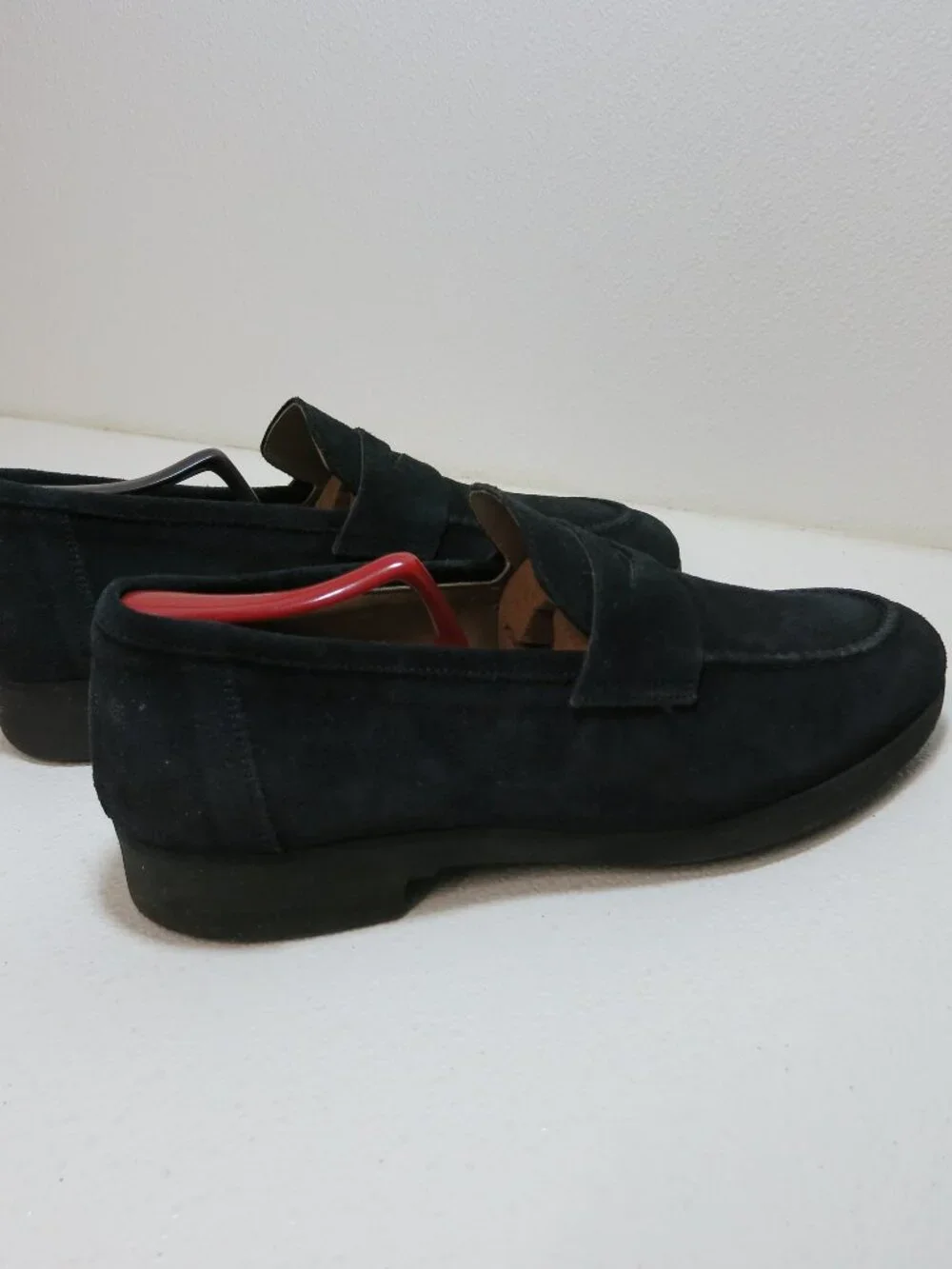 Marechiaro Suede Leather Dress Moc's Loafers Footwear Shoes Men's Italy sz 42.5